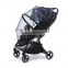 360 rotation function air wheel automatic foldable baby jogger stroller rain cover