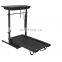 Foldable Treadmill Motorized With Desk Adjustable ,desk Home Use Treadmill, Multi-function Walking Horse Treadmill to Fitness