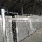 Temporary Chain Link Fence Panels with barb wire