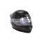 Factory Customized Cool Black Carbon Fiber Full Face Motorcycle Street Bike Helmet