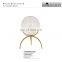 Crystal corner table home livingroom lighting ball art display wedding table centrepiece