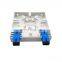 2 Cores FTTH Fiber Optic Face Box Fiber Face Plate Panel Terminal Box Faceplate Outlet 2 port fiber box
