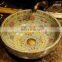 Both vegetable washing and hand washing golden corner sink