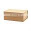 Custom your logo printing brown magnetic closure kraft paper gift box packaging