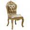 European-style dining room sets Roayl solid wood dining chair Marble dining table