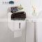 Premium Wall Mounted tissue box holder Waterproof Bathroom paper holder multifunctional napkin box plastic with drawer