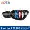 F22 ABS dual slat auto front grille gloss M color  for 2014-2018  BMW 2 series F22 F23 F87 M2