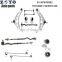 Car suspension Parts Upper Front Lower Rear Aluminum Control Arm For Renault Peugeot BMW Benz Audi Alfa Romeo Fiat VW Land Rover