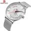 NAVIFORCE NF3007 Men Quartz Stainless Steel Strap Waterproof Stylish Wristwatch Causal Watches For Mens Online