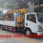 high quality and best price ISUZU JAPAN 700P 4*2 LHD 5T cargo truck with crane for sale