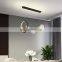 Modern Design Simple Luxury Pendant Lamp Glass Metal Chandelier for Hotel Decoration Ceiling Lighting