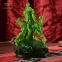 Factory Wholesale Liuli Jade Buddha Statue Green Tara Five Size