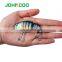 JOHNCOO Hard Plastic 2 Segmented Section Multi Jointed Floating VIB Vibration Baits Fishing Lures