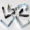 OEM ODM Metal V Shape Crate Clip Wooden Crate Steel Spring Clip
