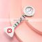 Custom Logo Portable Nurse Pocket Watch Dial 30mm Doctor Pocket Steel Strap Nursing Brooch Watch FOB Nurse Watch