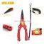 New Outdoor Multiple Fishing Clamps Aluminum Alloy lip Clamps with Safety Sling Scissors Clamps