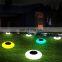 Solar Powered Color Changing Outdoor Garden Backyard Waterproof Swimming Pool Floating UFO Led Ball Lamp Light