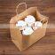 Customizable Grocery Portable Hemp Kraft Paper Bag China Custom Thank You Bag Color Paper Bag for Retail