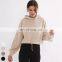 High Quality Outdoor Running Fitness Top Shoulder Drop Crop Top Long Sleeve Cotton Pullover Drawstring Hooded Sweatshirt Women
