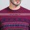 Christmas Style Patternshawlmere Blend Men Sweaterscarfsing Winter Clothes for Men Crew Neck Custom Label Knitted Pullover 30pcs