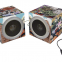DIY Funny 3.5mm jack Mobile Phone Custom printed paper foldable mini cardboard speaker