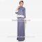 Apparel women islamic clothing fashion design muslim dress with solid color BJ061