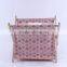 2016 hot sale zakka laundry storage wooden basket made in China