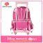 Best Brand Kids Trolley Bags with Pretty Girl Picture Trolley School Bag for Girls