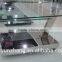 Stainless steel revolving multifunctional coffee table