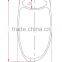 Velosa 700C carbon rims clincher 50mm depth offset rims,asymmetric carbon rims