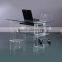 Classic Acrylic Office Computert Desk And Chair Furniture Set