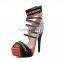 2016 New Summer Sandals Fashion Open Toe High Platform High Heel Women Shoes Fancy Sandals Lady