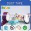 costom printed sealing and binding cloth duct tape