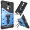 New Stylish Armored case For Lenovo K5 Note Combo TPU PC back cover case with active kickstand