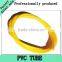 Flexible flame-retardant PVC tubing
