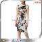 sexy african printed dresses slim body dress modern wedding cheongsam dress latest evening short dresses