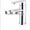 new style Sliver color basin mixer_ sanitar ware basin faucet_hot and cold water tap