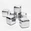 stainless steel ice cube for wine whiskey ice cube