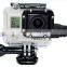 Skeleton Protective Housing Case With Lens Side-opening For AV,USB, HDMI Cable For GoPro Hero 3