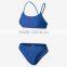 Women's Two-Piece Swimsuit strappy blank halter push up bikini tankinis