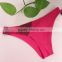 Low cut women sexy bikini cotton underwear manufacturer in China
