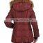 2015-2016 Best quality down jacket with luxury fur collar ,plus size snow clothing made in china