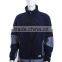 Soft Shell Navy Blue Windproof Winter Jacket With Polartec Fabric