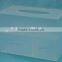 2015 new design customized square clear acrylic napkin box with logo printing