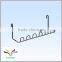 good looking appearance modern design metal hooks for clothes hanger