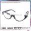 Cat eye style pattern plastic optical glasses