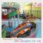 electric train with track for children playground mini train for kids