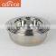 wholesale 9Pcs metal salad bowl/round wash basin/stainless steel bowl