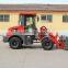 1.2 ton mini wheel loader with quich hitch and pallet fork