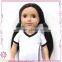 Smart girl doll, half cloth doll , kids toy doll